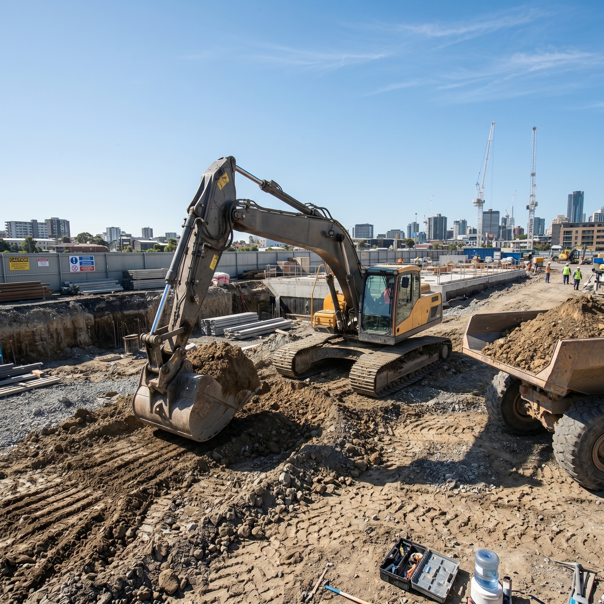 Construction site fuel delivery the Pacific Northwest