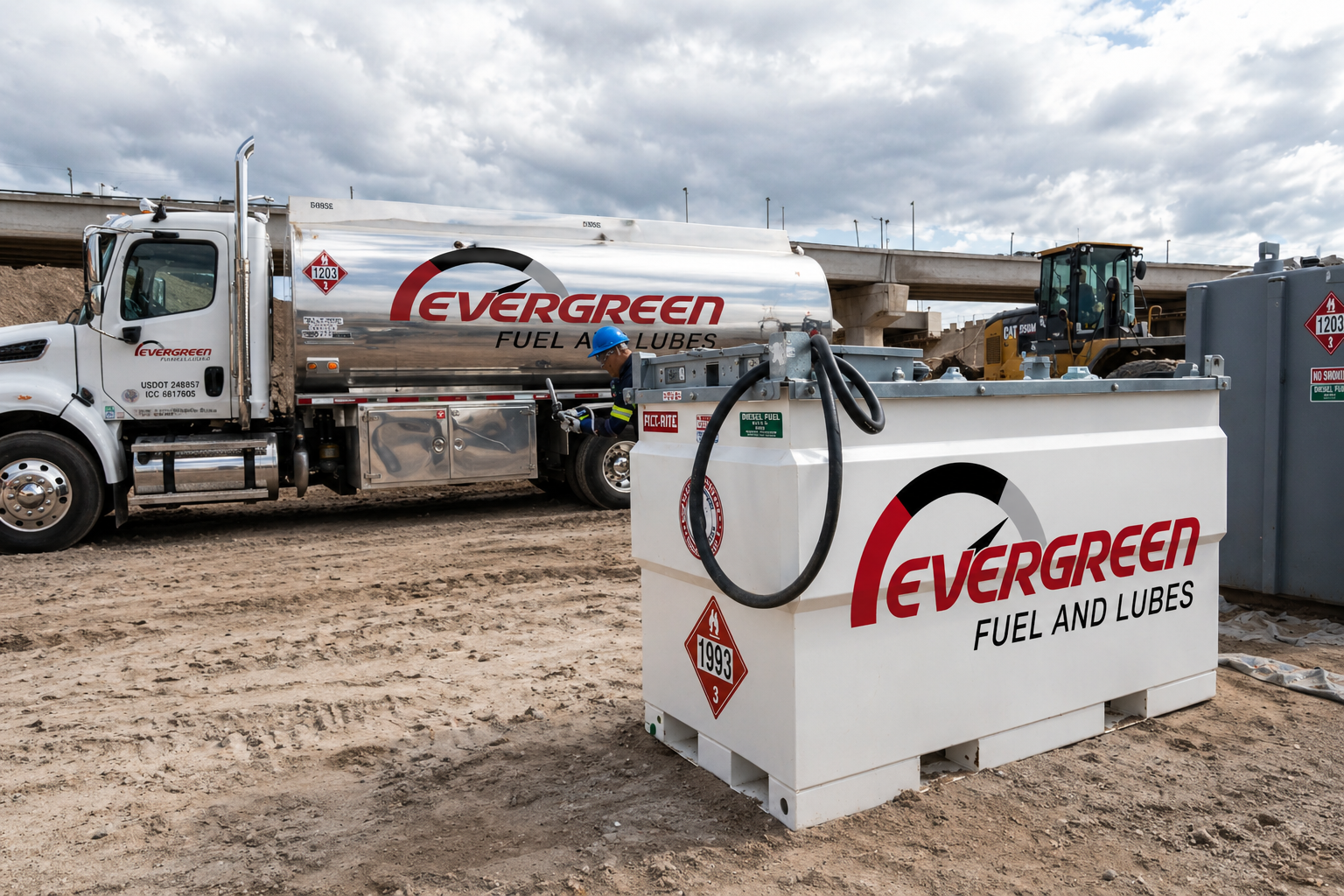 Above-ground fuel storage tank rental the Pacific Northwest